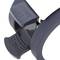 Rodes pivotants dobles de PU i ABS per a llit mèdic, fre unidireccional i subjecció tipus rosca, 100x70x118mm 2-pack