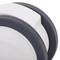 Rodes pivotants dobles de control central PU i ABS per a llit mèdic, subjecció tipus planç buit 32x50mm, 125x76x152mm 2pack