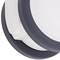 Rodes pivotants dobles de control central PU i ABS per a llit mèdic, subjecció tipus planç buit 32x50mm, 125x76x152mm 2pack