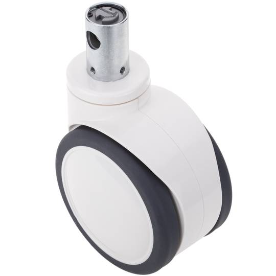 Drehbare Doppelrollen mit zentraler Steuerung für medizinisches Bett, Hohlschaft-Klemmung 32x50mm, 150x85x180mm 2er-Pack