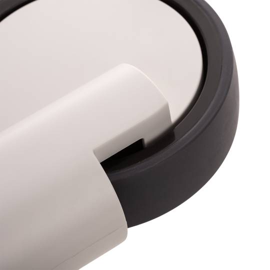 Medizinisches Bett mit 2 Funktionen, Lenkrolle mit zentraler Steuerung, Hohlstangenklemmung, Typ 32 x 50 mm, 125 x 33 x 165,3 mm