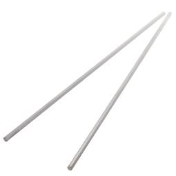 Pack of 2 units hexagonal bar for hospital bed wheel 695 mm