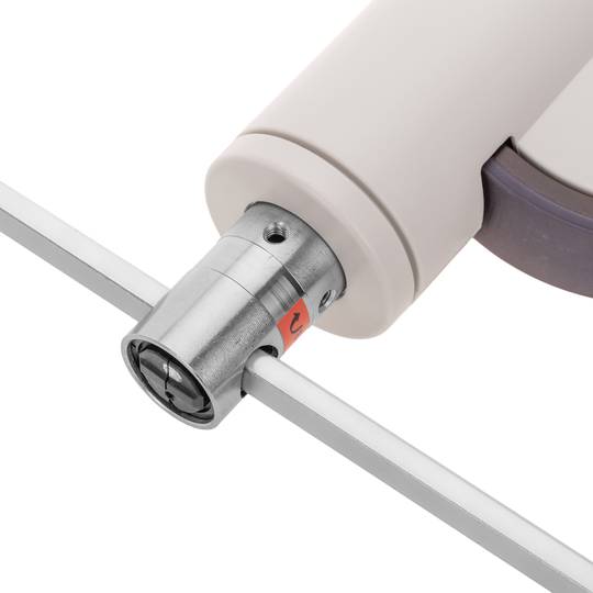 Pack de 2 unitats barra hexagonal per a roda de llit hospitalari 695 mm