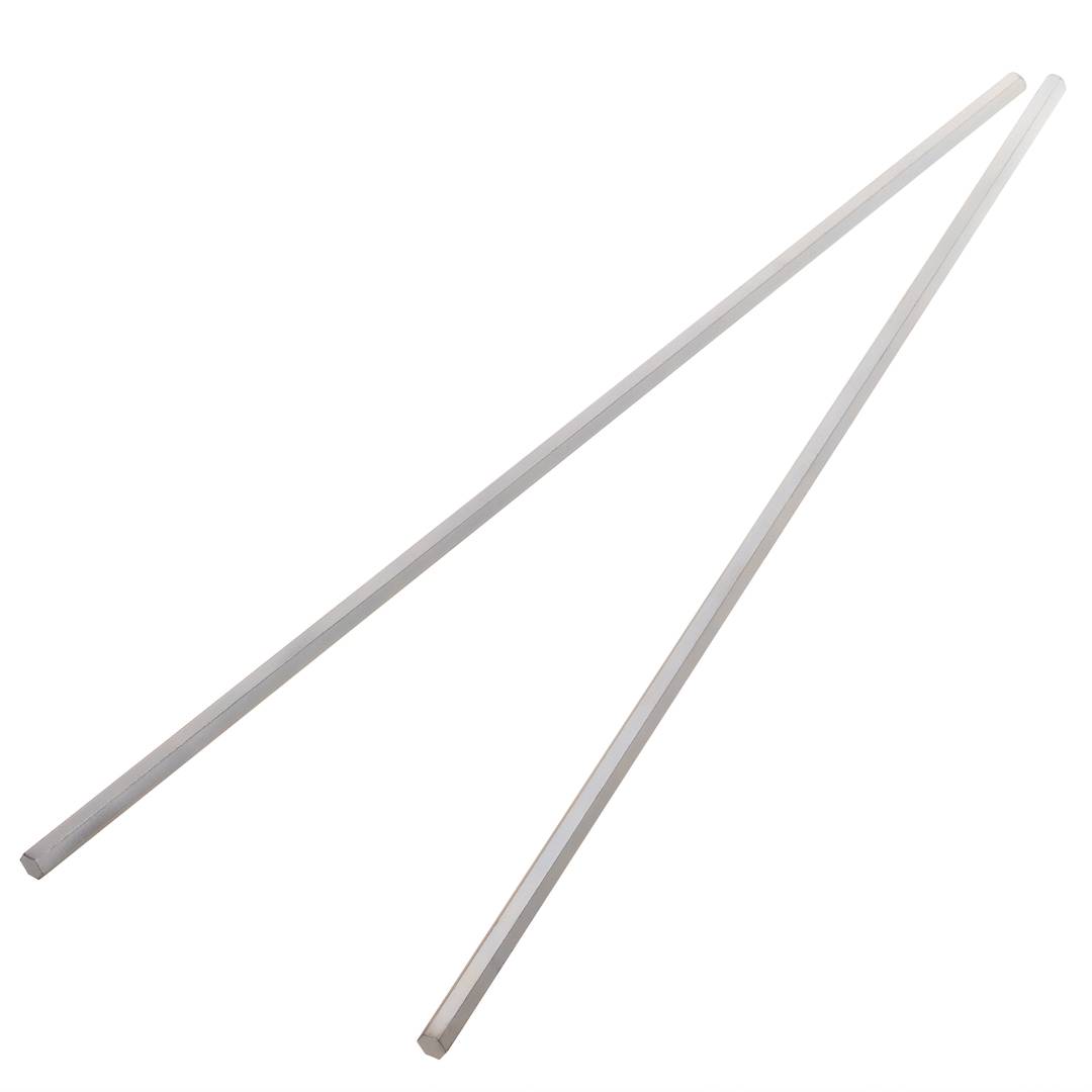 Zestaw 2 szt. Sześciokątny pręt do koła łóżka szpitalnego 600 mm