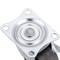 Roda pivotante industrial rodízio de metais com freio 50 mm