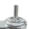 Roda pivotant industrial de PVC amb fre 100 mm M12 2 unitats