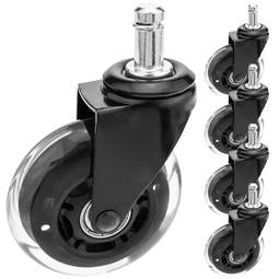 Roda pivotant industrial de poliuretà sense fre 75 mm M11 5-pack