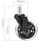 Roda pivotant industrial de poliuretà sense fre 75 mm M11 5-pack