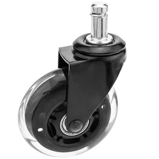 Roda pivotant industrial de poliuretà sense fre 75 mm M11 5-pack