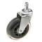Roda pivotant industrial de PVC sense fre 75 mm M11 per a cadira