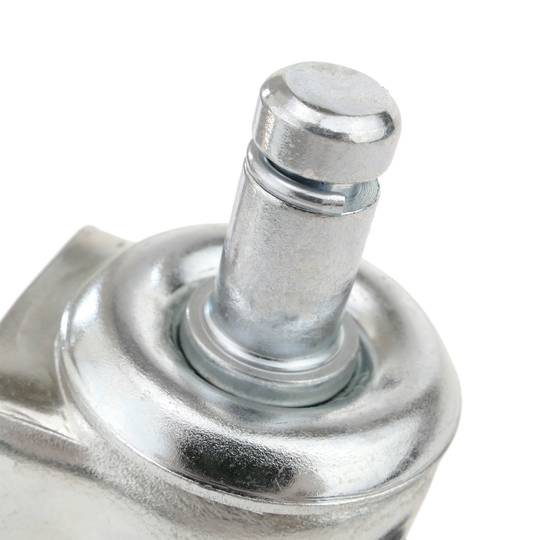 Roda pivotant industrial de PVC sense fre 75 mm M11 per a cadira
