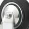 Roda industrial fixa de goma sense fre 160 mm