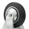 Roda industrial fixa de goma sense fre 160 mm