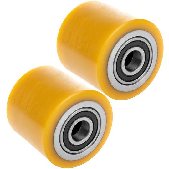 Wheels for pallet truck Polyurethane rollers 80x70 mm 1200 Kg 2 units