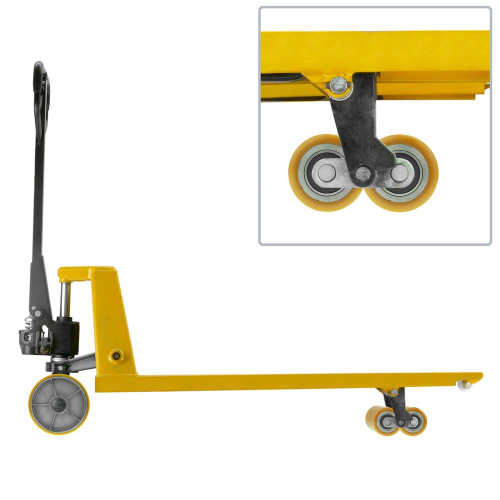 Wheels for pallet truck Polyurethane rollers 80x70 mm 1200 Kg 2 units