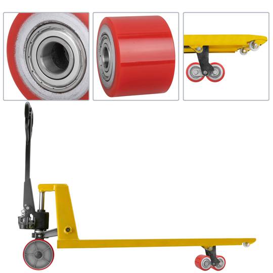 Roda per transpaleta Corró de poliuretà de 80x60 mm 700 kg 4-pack