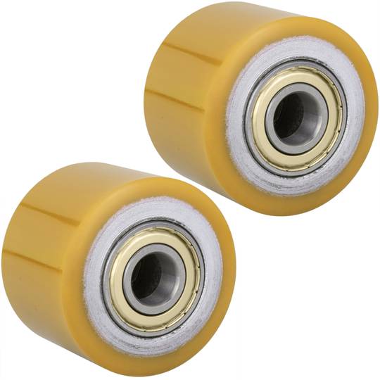 Rueda para transpaleta Rodillo de poliuretano de 80x60 mm 1200 Kg 2-pack