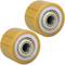 Rueda para transpaleta Rodillo de poliuretano de 80x60 mm 1200 Kg 2-pack