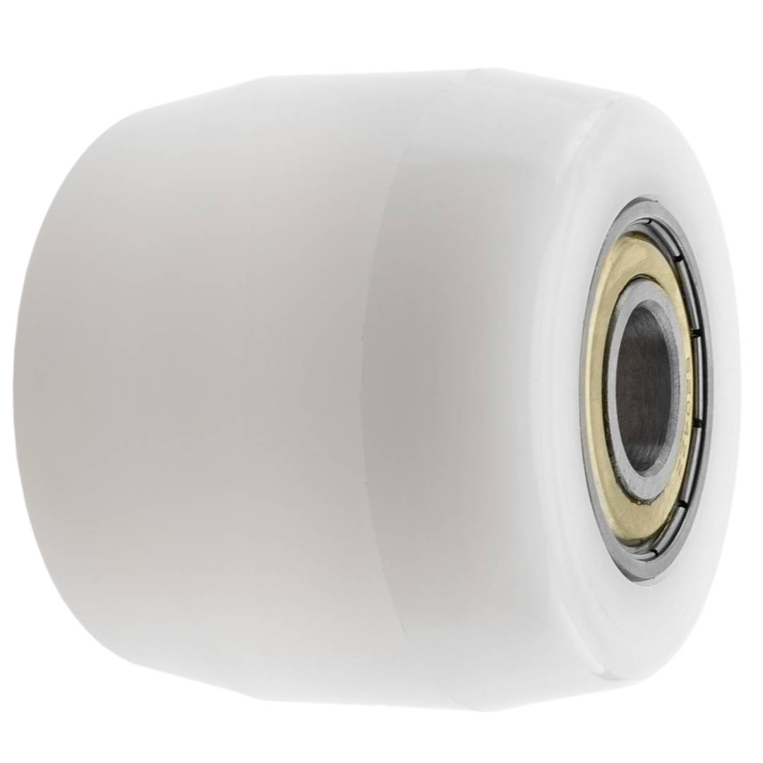 Ruota per transpallet Rullo per pallet di nylon 80x70 mm 800 Kg profilo conico