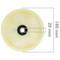 Wheel for pallet truck Nylon roller 180x50 mm 800 Kg