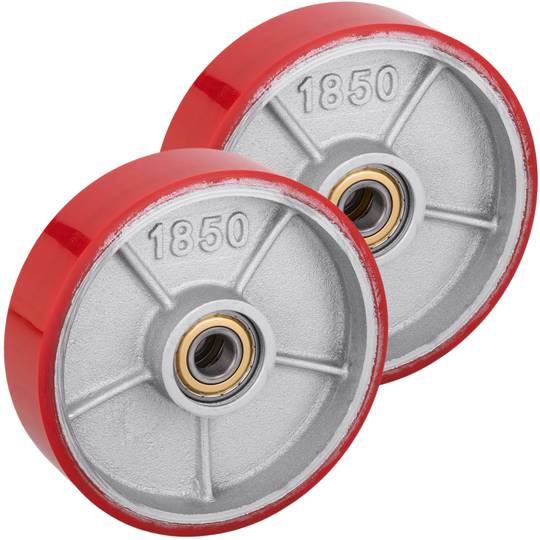 Roda per transpaleta Corró de poliuretà de 180x50 mm 900 Kg 2-pack
