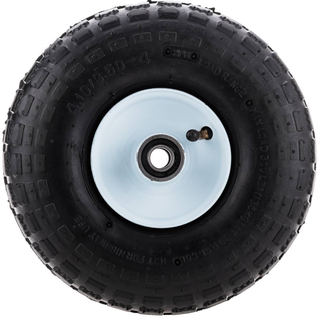 Roda pneumática de carrinho de mão 136 Kg 10x3,5