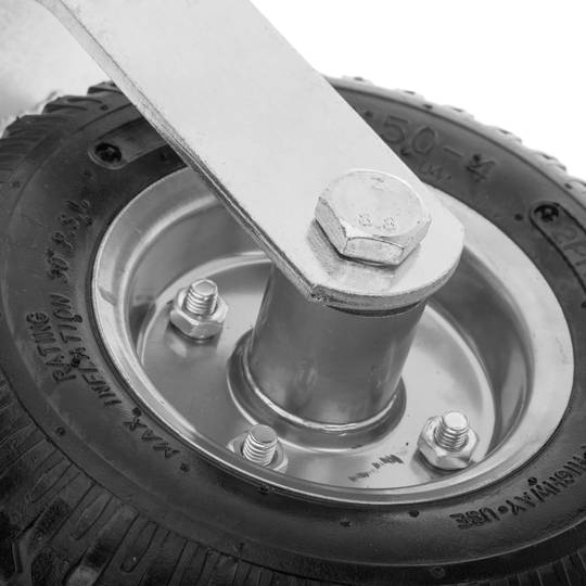 Schubkarrenrad Festrad luftbereift 90 Kg 8x2.5