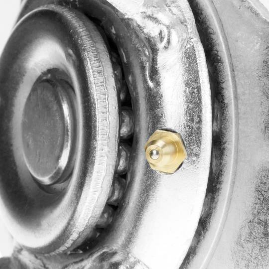 Roda pneumática giratória de carrinho de mão 90 Kg 8x2.5