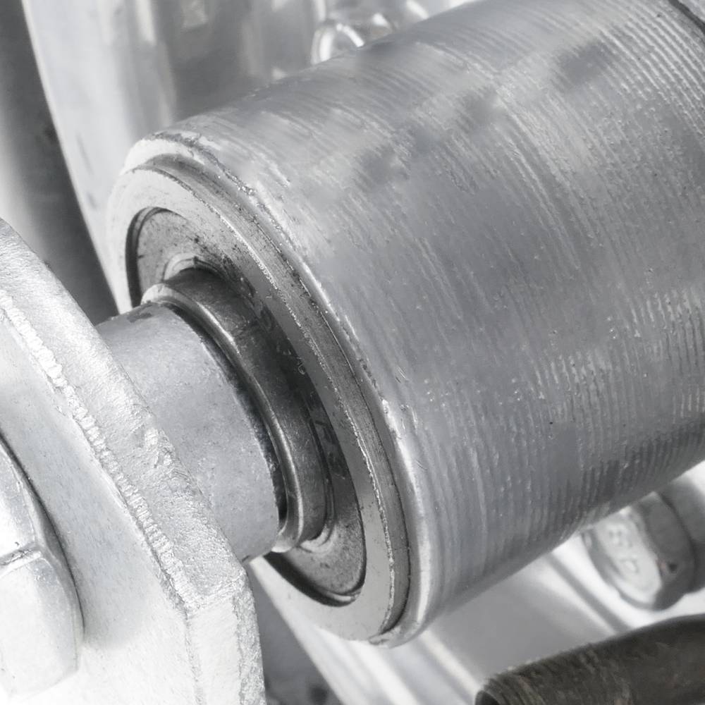 Roda pneumática giratória de carrinho de mão 90 Kg 8x2.5