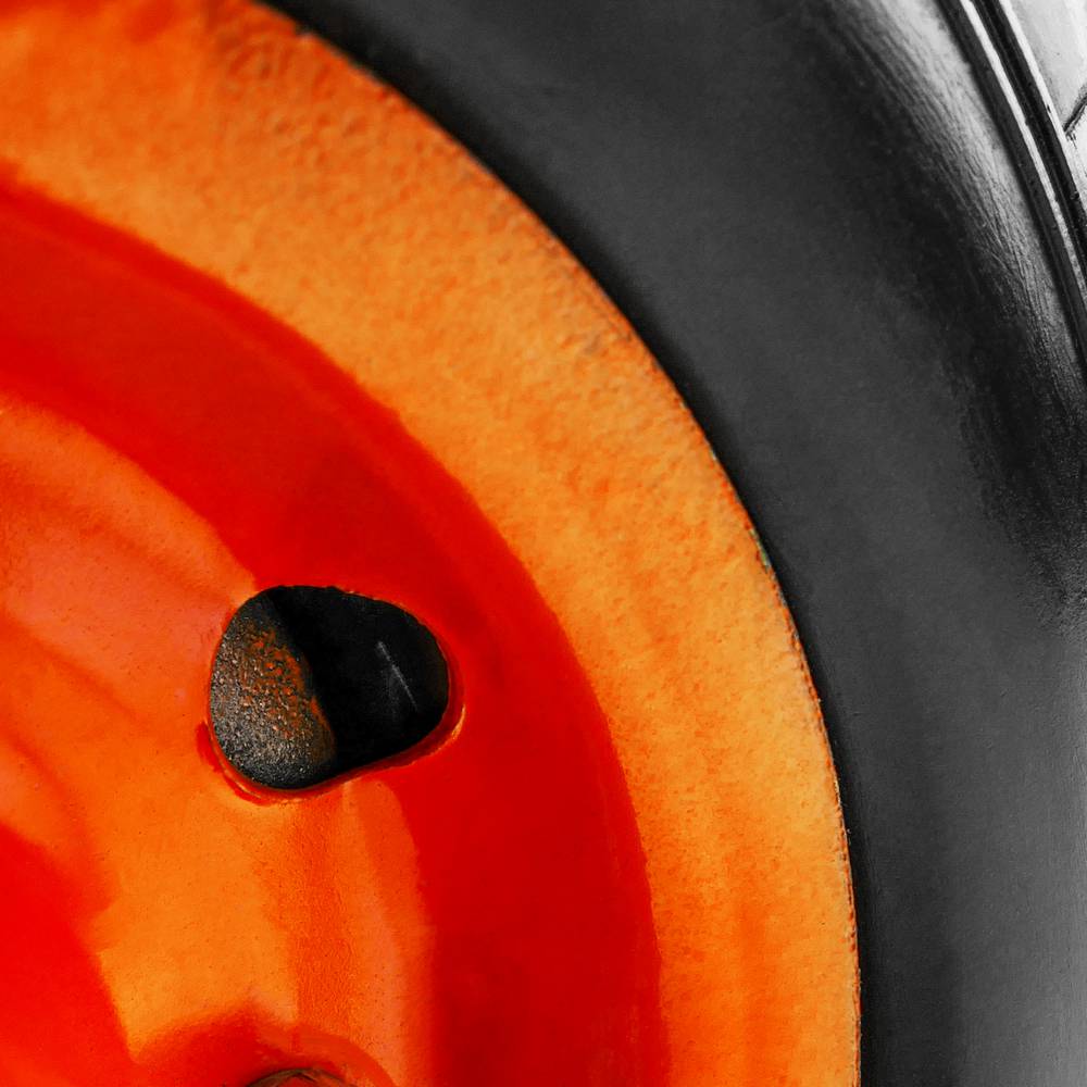 Rueda maciza de carretilla anti-pinchazos 50 Kg 6x2