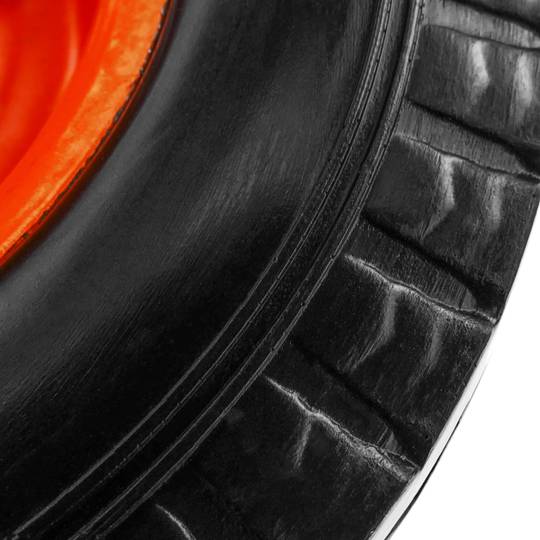 Rueda maciza de carretilla anti-pinchazos 50 Kg 6x2