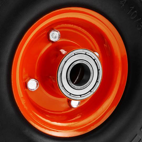 Wheelbarrow solid wheel 265 lbs 10x3.5