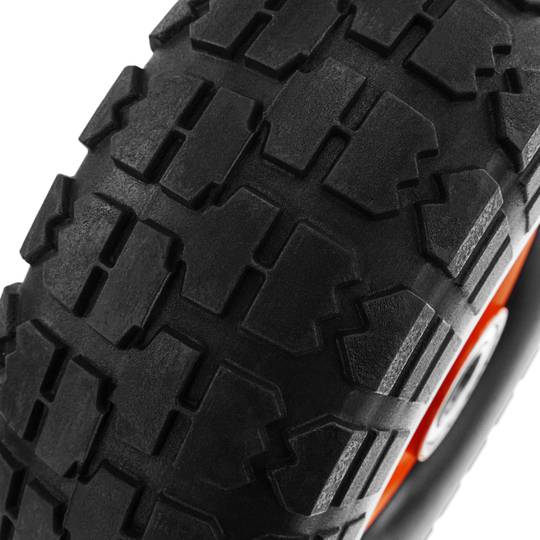 Wheelbarrow solid wheel 265 lbs 10x3.5