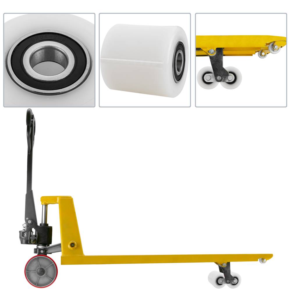 Wiel voor pallettruck Nylon rol 80x80 mm 600 Kg