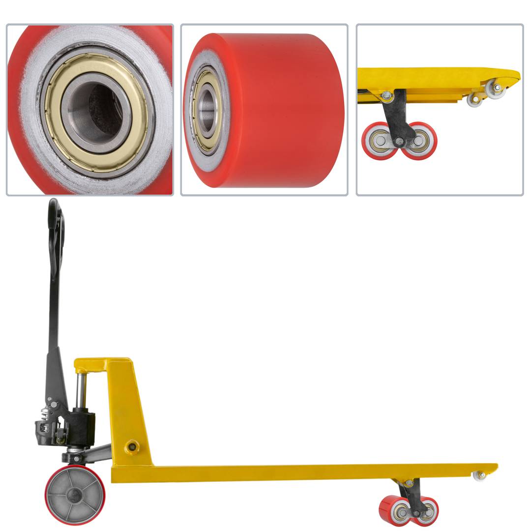 Ruota per transpallet Rullo per pallet di poliuretano 80x80 mm 700 Kg
