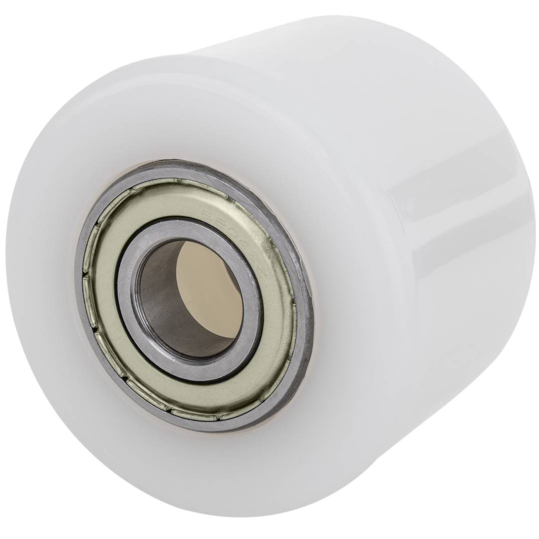 Paletten Fixierer Rad für Hubwagen Nylon Rolle 80x90 mm 700 Kg