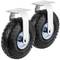 Ruota pneumatica fissa di carriola 2-pack 136 Kg 10x3,5