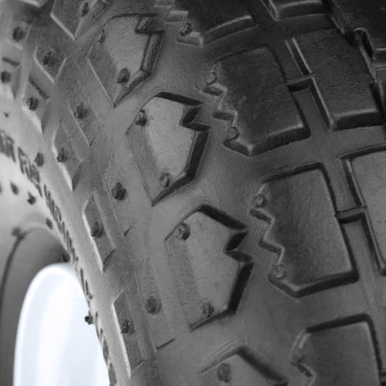 Rueda neumática giratoria 2-pack 136 Kg 10x3,5