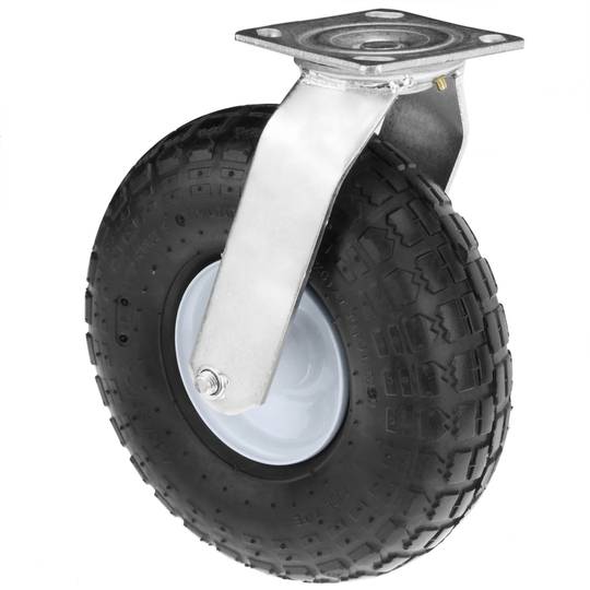 Rueda neumática giratoria 2-pack 136 Kg 10x3,5