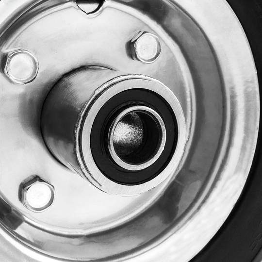 Massief Kruiwagenwiel 2-pack 70 Kg 8x2.5