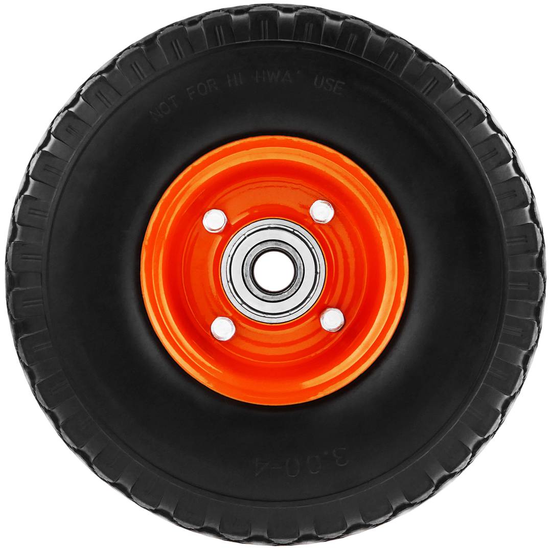 Wheelbarrow solid wheel 2-pack 220 lbs 10x3