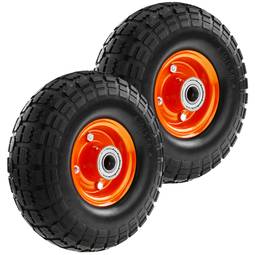 Ruota solida di carriola 2-pack 120 Kg 10x3.5