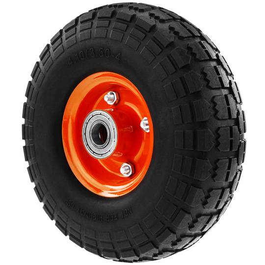 Roda sólida de carrinho de mão 2-pack 120 Kg 10x3.5