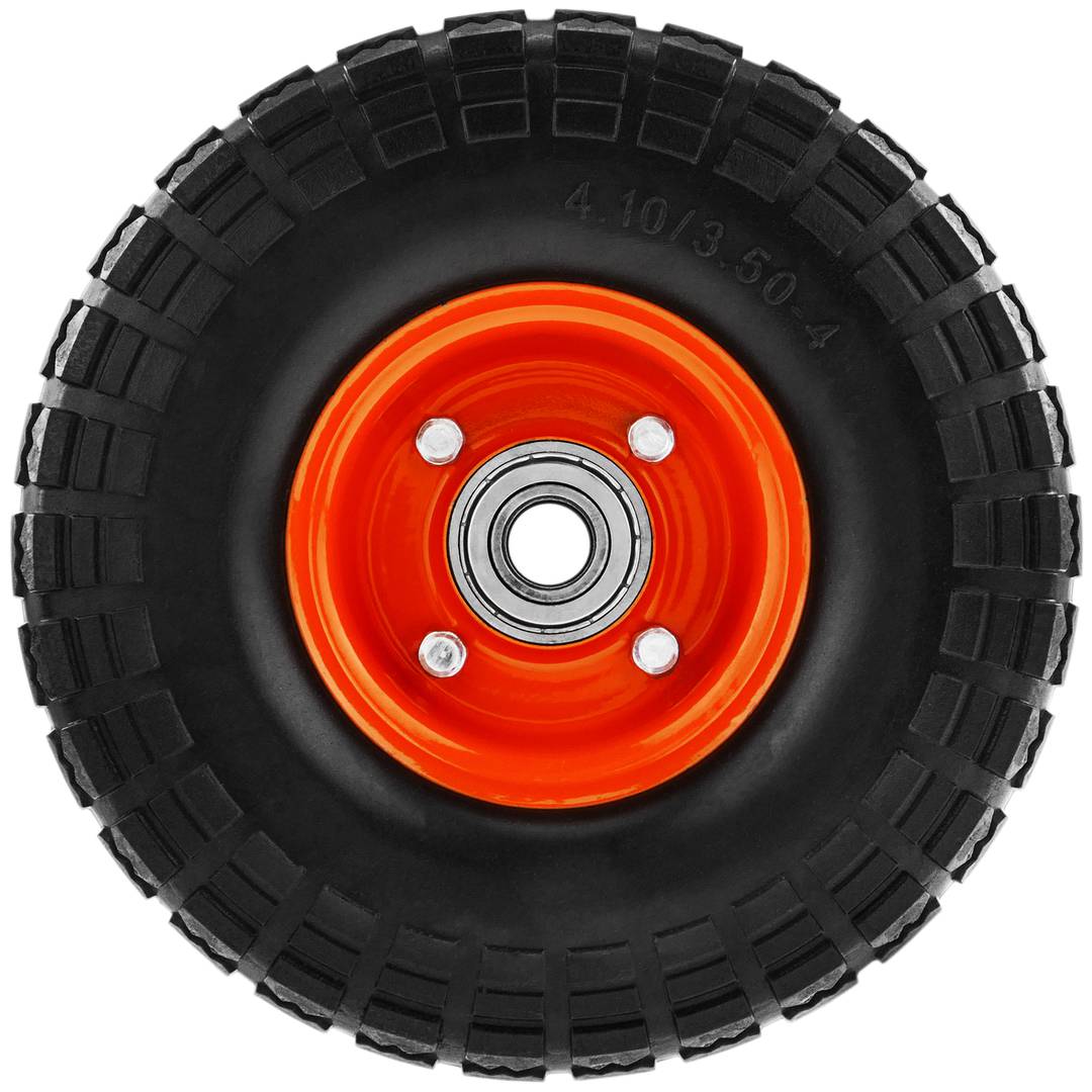 Roda sólida de carrinho de mão 2-pack 120 Kg 10x3.5