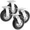Roda pneumática de carrinho de mão 4-pack 90 Kg 8x2.5
