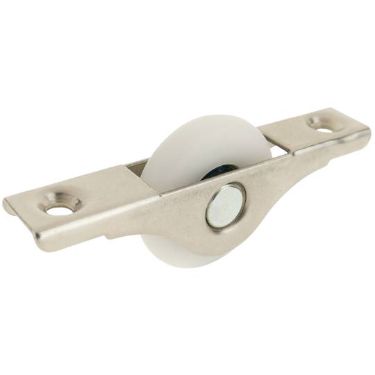 Rueda de nailon 25 mm para puertas y muebles
