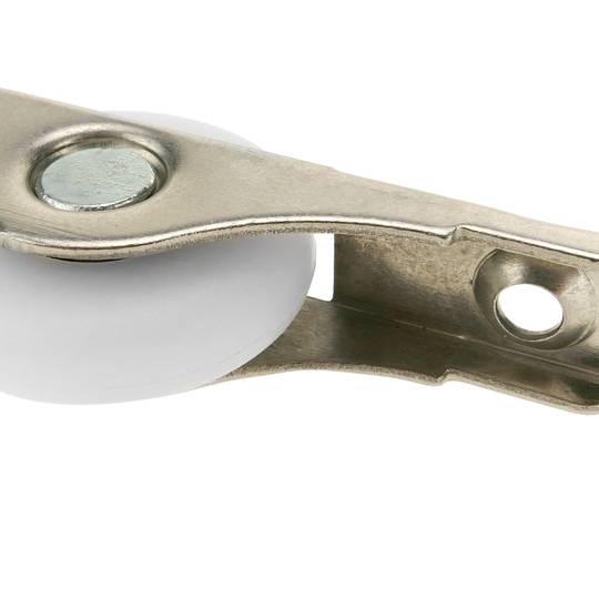Rueda de nailon 25 mm para puertas y muebles
