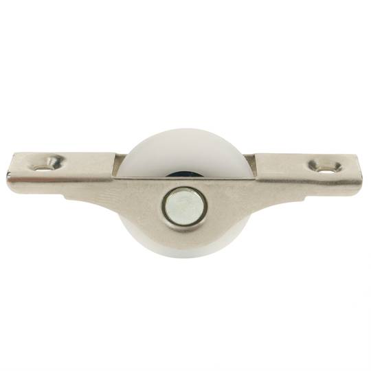 Rueda de nailon 25 mm para puertas y muebles