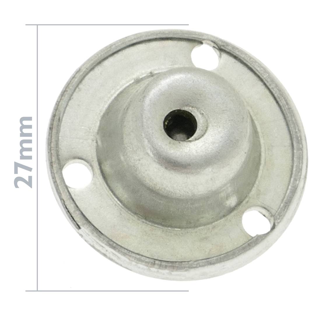 Metal ball wheel 12 mm for doors and furniture. Cattle eye wheel 4 pack