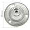Roda de esfera de metal de 19 mm para portas e móveis 4 pack